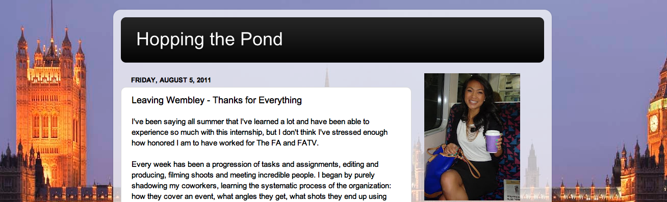 hopping the pond logo